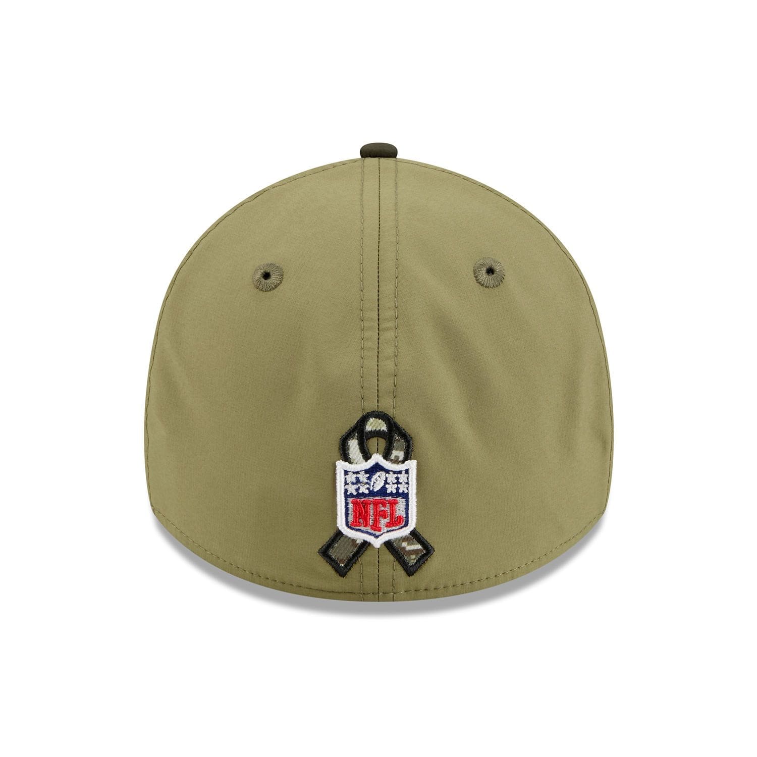 Jacksonville Jaguars 2025 NFL Salute to Service 39THIRTY Flex Cap Olive
