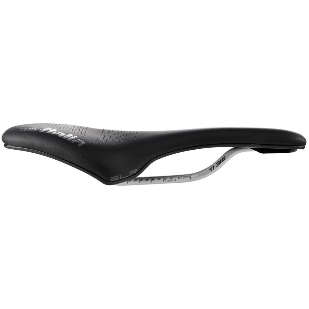 Selle Italia SLR Boost Gravel Saddle - Superflow | TI 316 - S3 | black