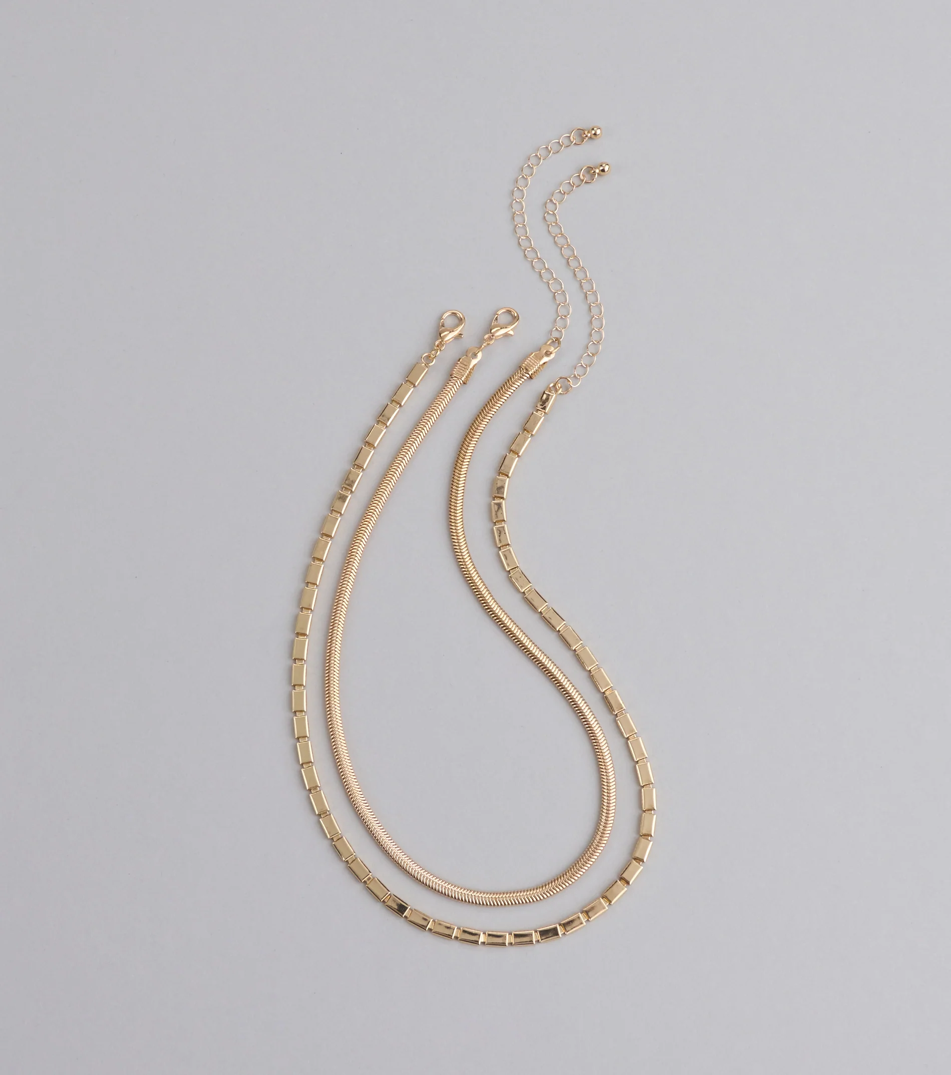 Double The Drama Layered Chain Necklace
