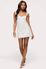 Stephanie Lace Mini Dress