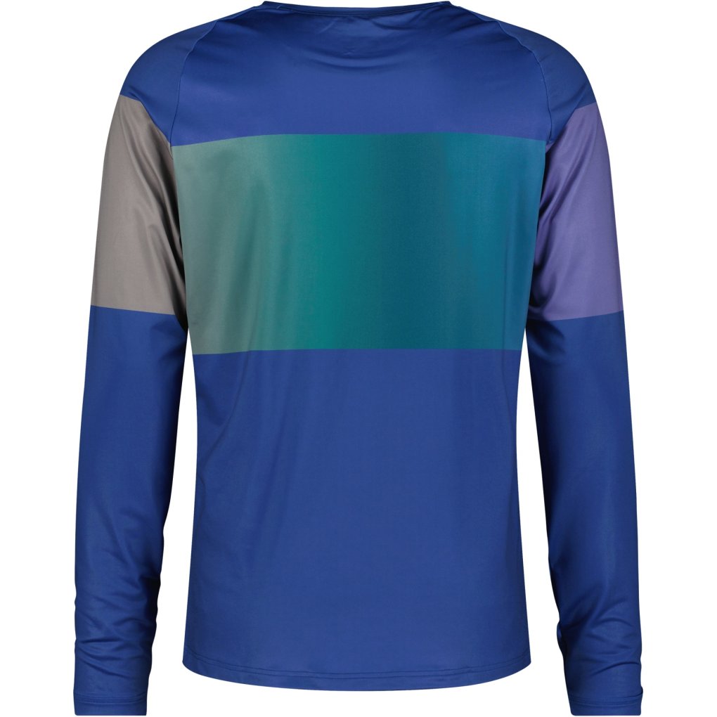 Shimano Parco Printed Longsleeve Jersey Men - mirror navy