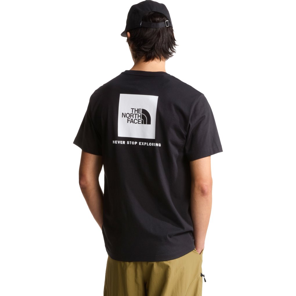 The North Face Evolution NSE Box Regular T-Shirt Men - TNF Black/TNF White