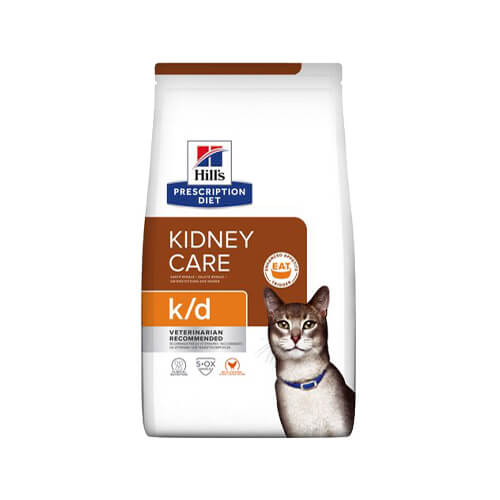 Hill's Prescription Diet k/d Kidney Care Cat Food - Chicken - 3kg