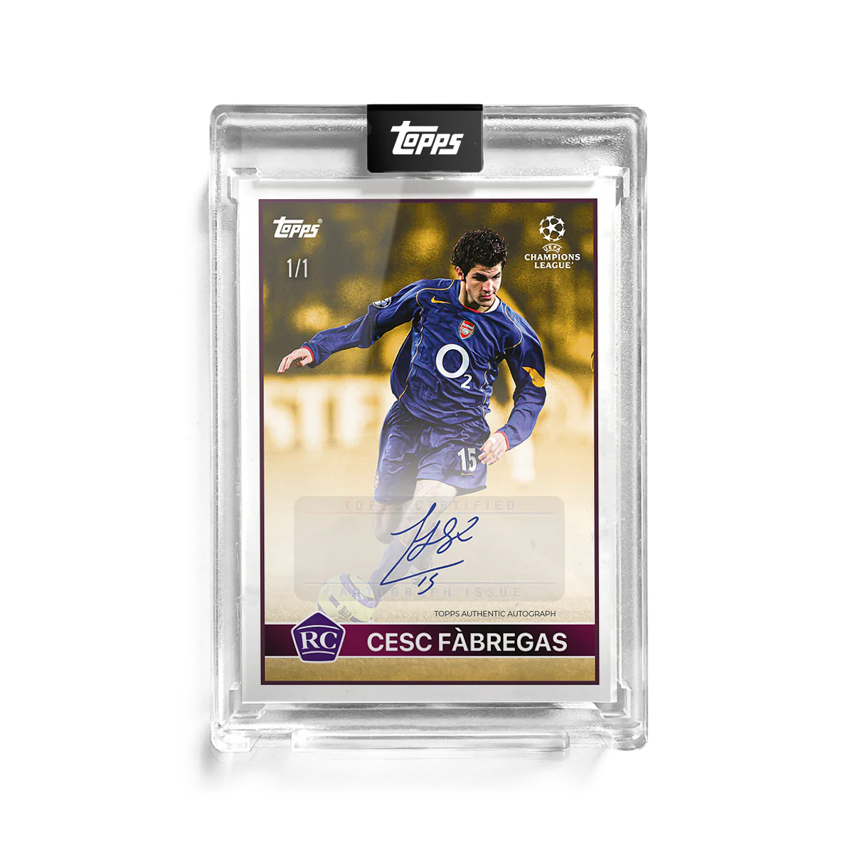 Cesc Fàbregas - Lost Rookies - Autograph - 1 of 1