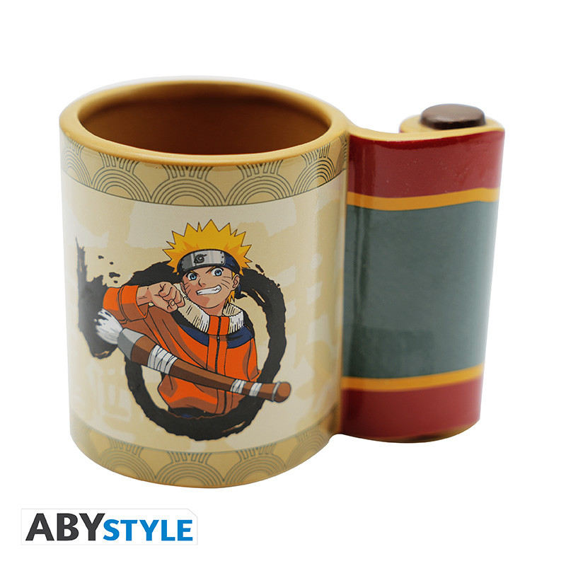 NARUTO Mug 3D handle Naruto scroll