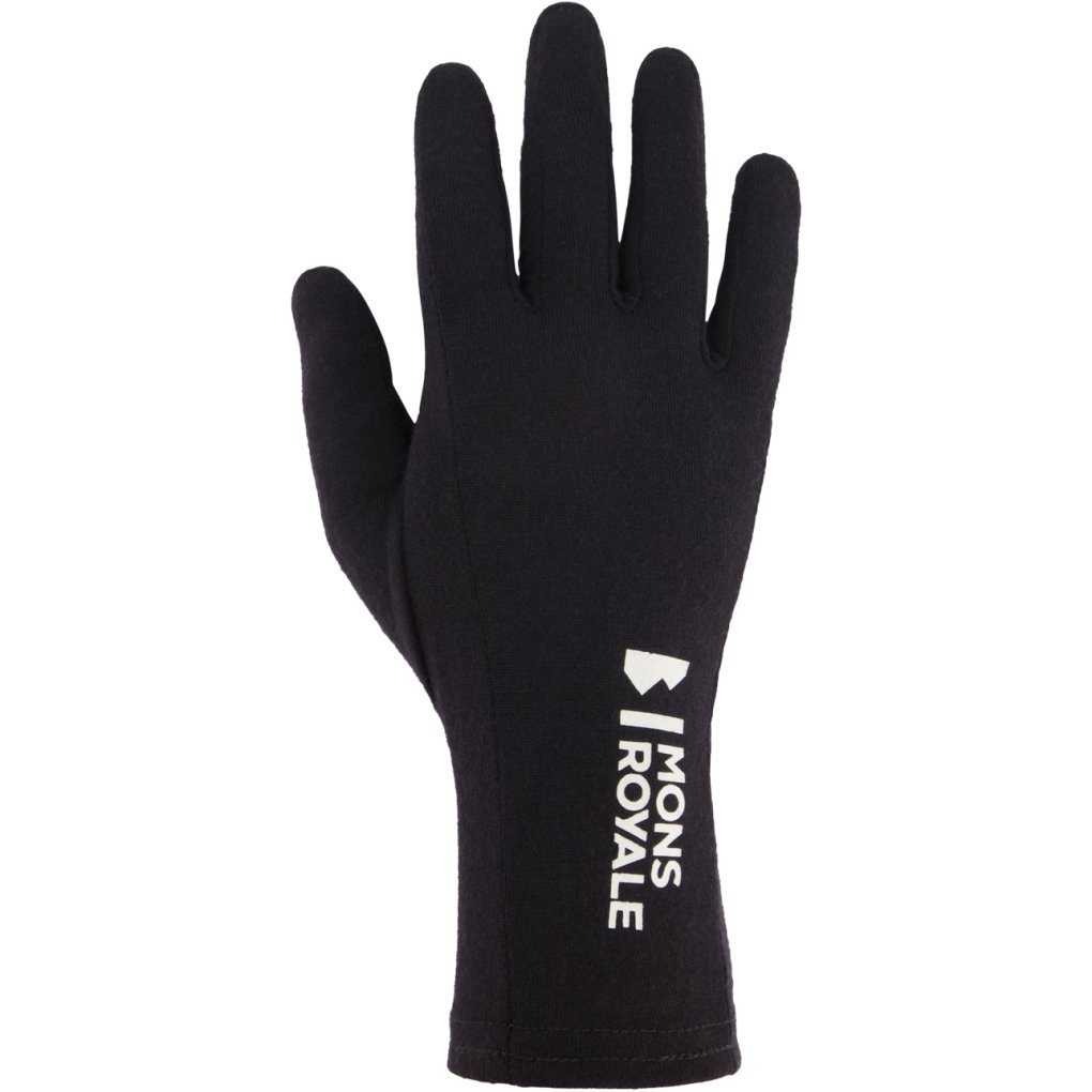 Mons Royale Olympus Liner Gloves - black