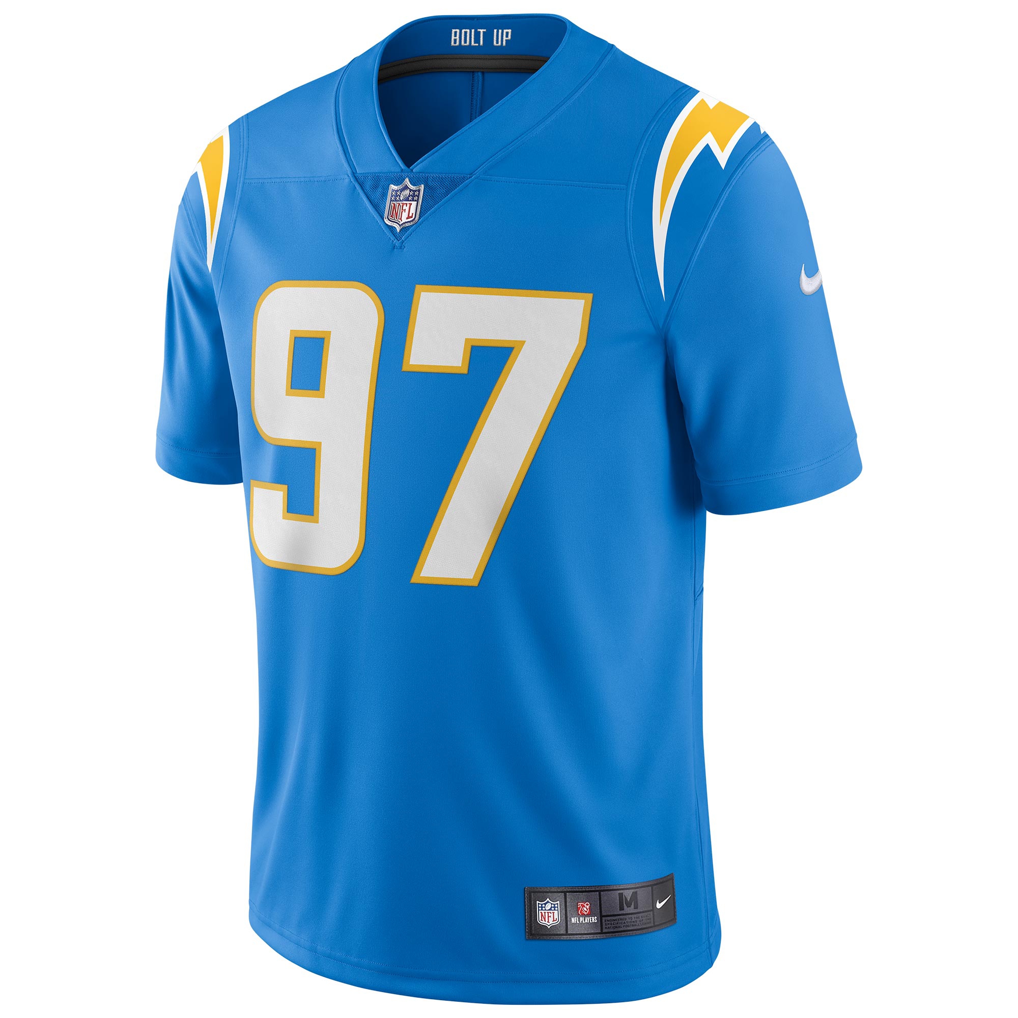 Joey Bosa #97 Los Angeles Chargers Nike Vapor Limited NFL Jersey Blue