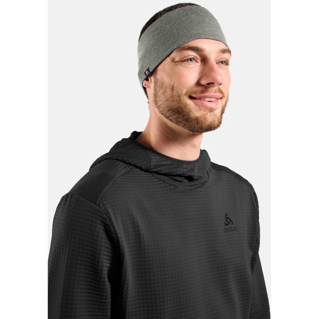 Odlo Revelstoke Performance Wool Headband - shadow melange
