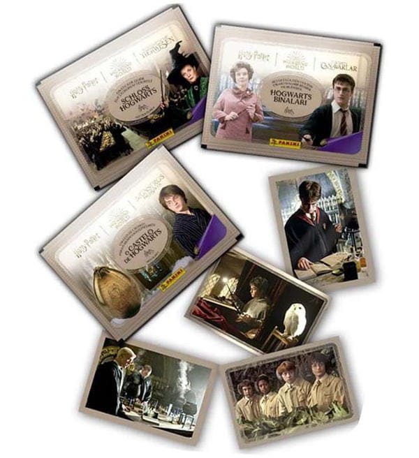 Panini Harry Potter Sticker Guide 3 Stickers - 3 x Eco-Blister (=24 Packets + 3 LE Cards)
