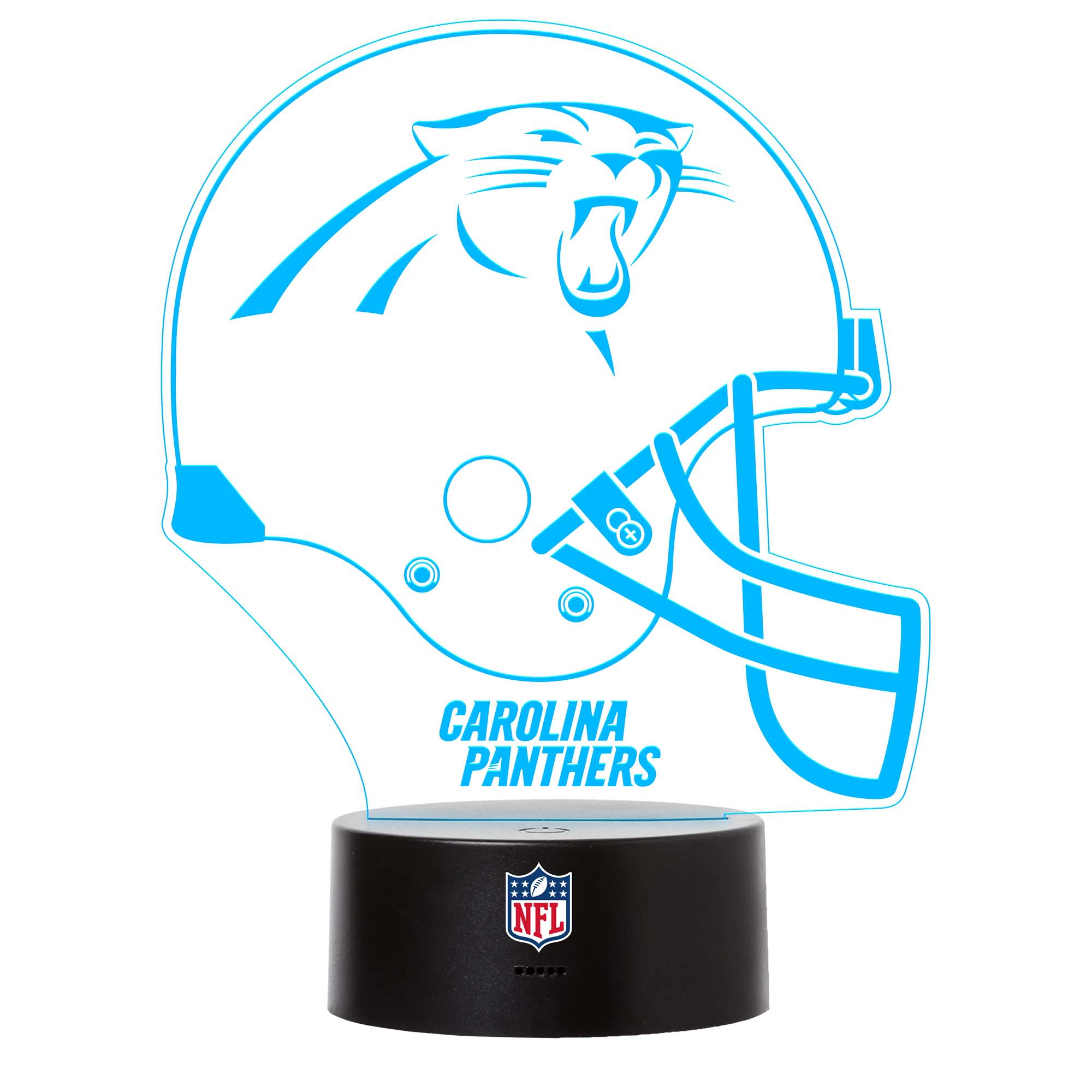 Carolina Panthers NFL Helmet LED Sign