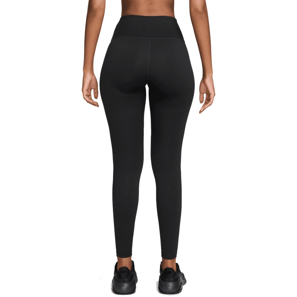 Nike One Seamless Front Leggings Women - black/white HJ9195-013