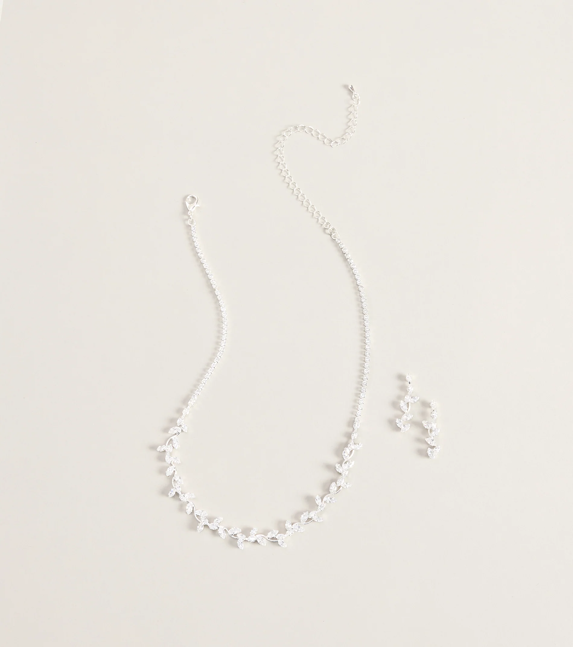 Special Plans Necklace And Earrings Set