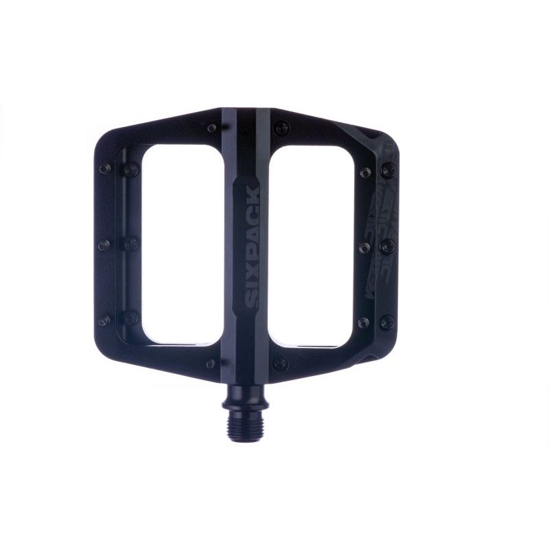 Sixpack Vertic 3.0 Aluminium Flat Pedal - stealth black