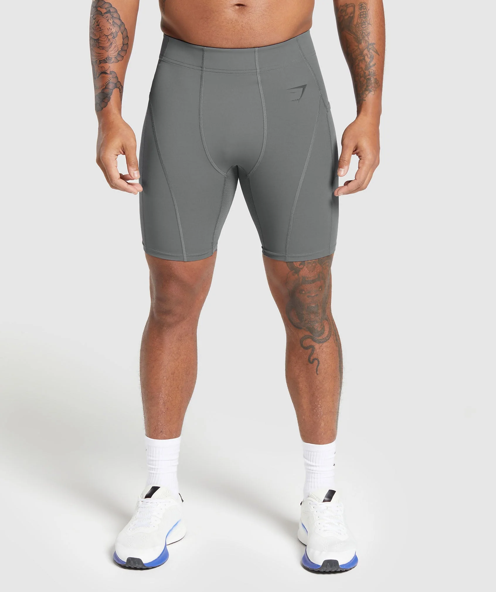 Control Baselayer Shorts Pitch Grey