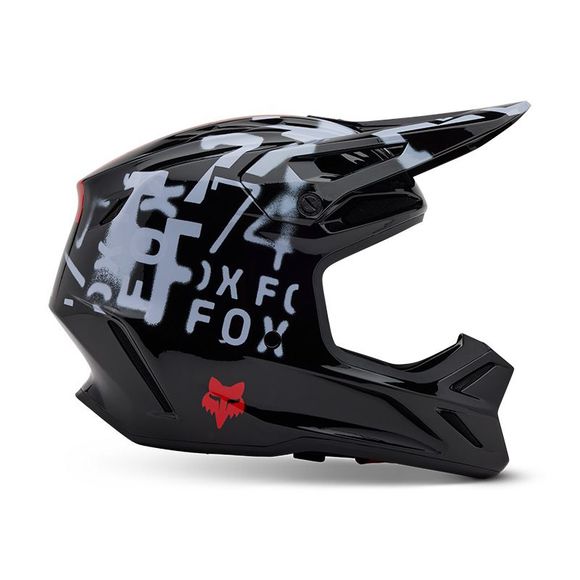 Casque cross Fox V3 SEVENTY4 2025 - NoirRef : FX5687