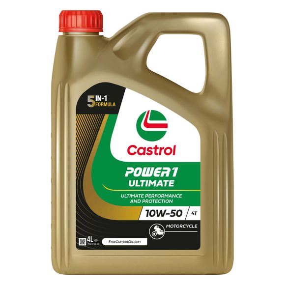 Huile moteur Castrol POWER 1 ULTIMATE 4T 10W-50 UniverselRef : CL0063 / ART-013020