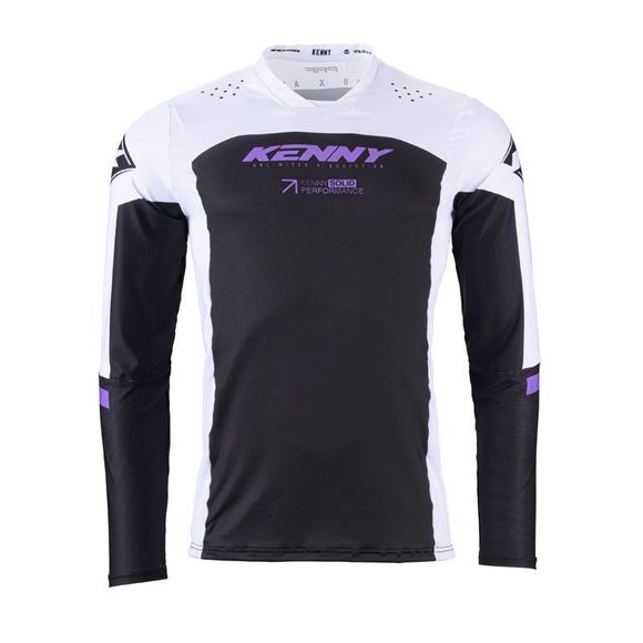 Maillot cross Kenny PERFORMANCE - SOLID 2024 - Noir / RoseRef : KE1830-C52446