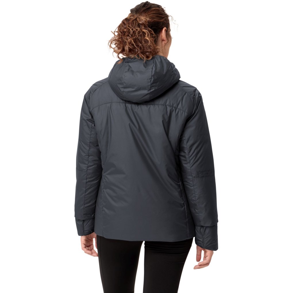 Vaude Neyland Hooded Insulation Jacket Women - phantom black