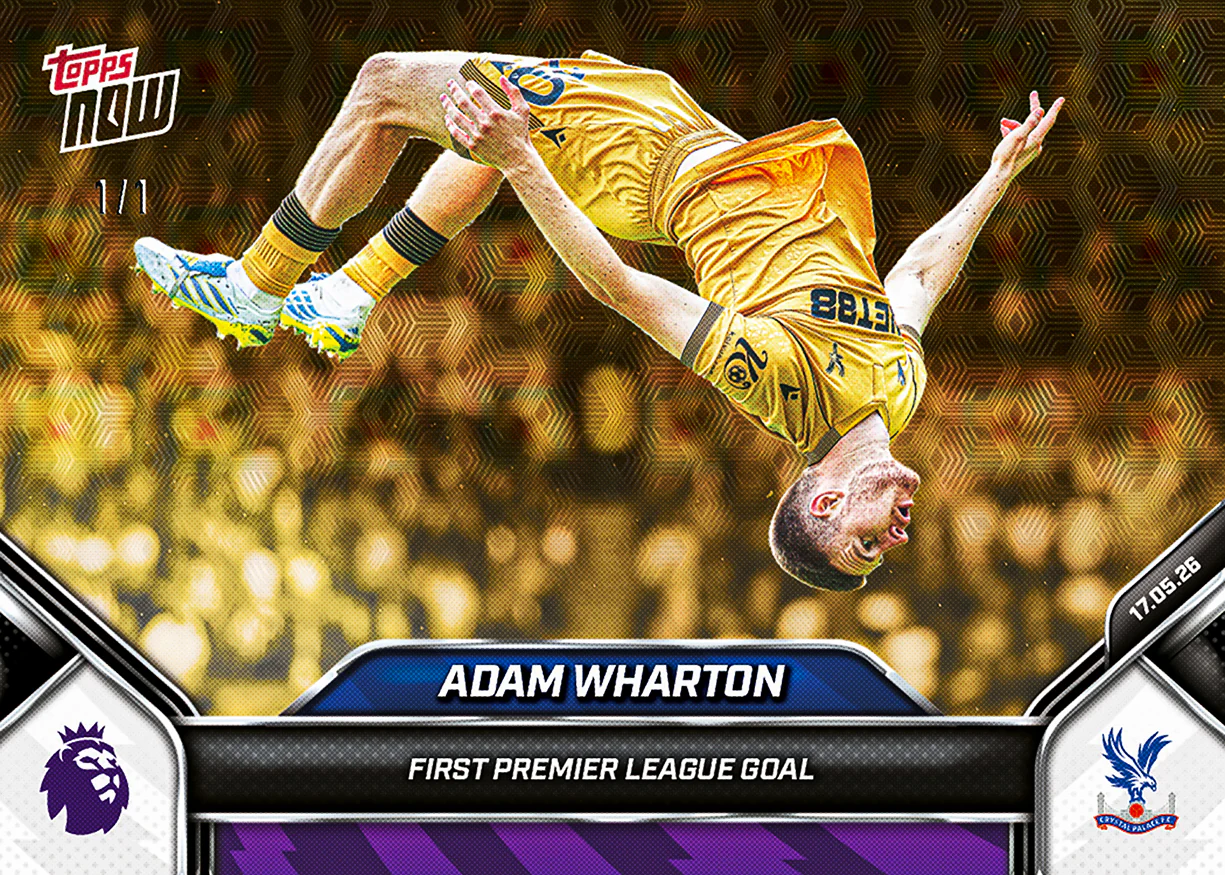 Adam Wharton - 2025-26 Premier League Topps NOW® - Card 196