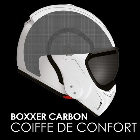 ROOF RO9 BOXXER CARBON Helmet Liner - BlackRef: RO0327