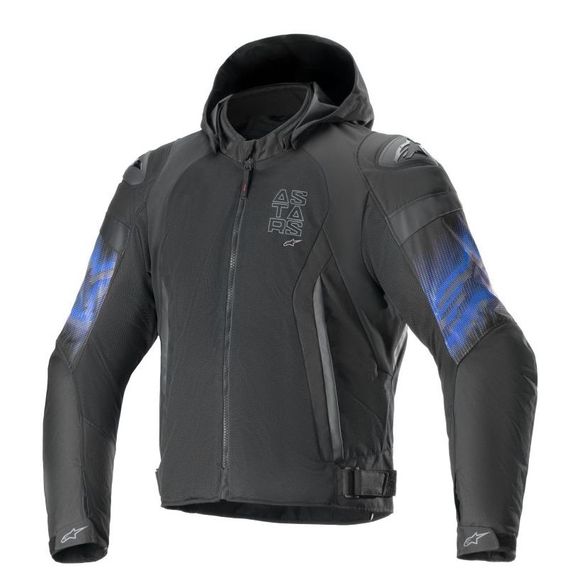 Alpinestars ZACA AIR VENOM WP Motorcycle Sweatshirt - Black / BlueRef: AP3304