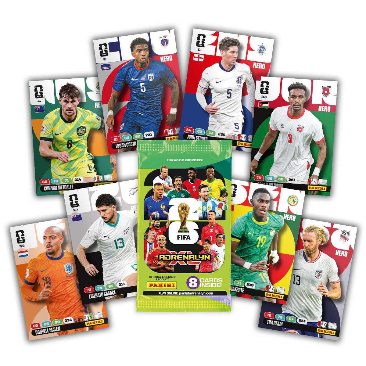 FIFA WORLD CUP 2026™ Adrenalyn XL™ - Golden Baller - missing cards