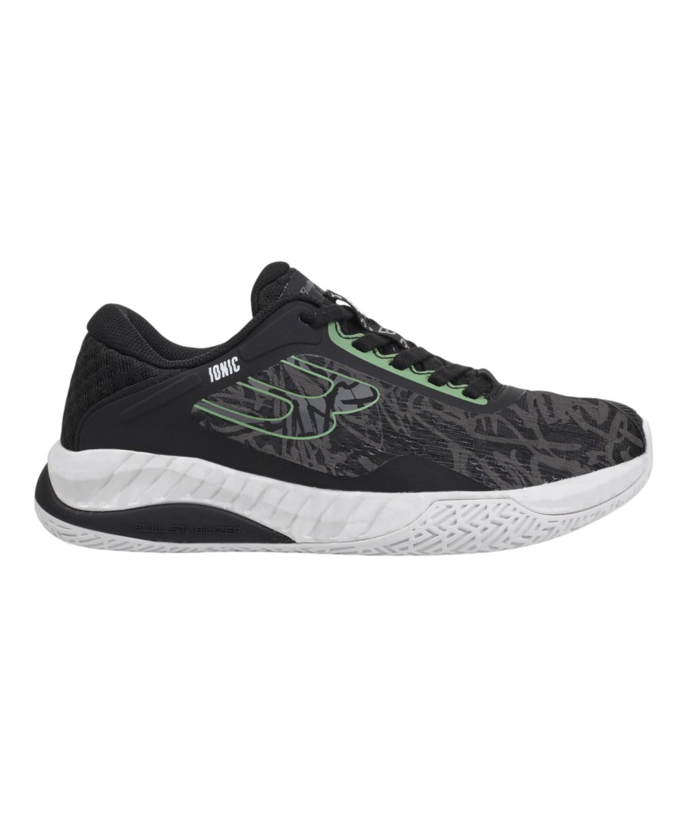 TRAINERS BULLPADEL IONIC W 25V BLACK AND GREEN