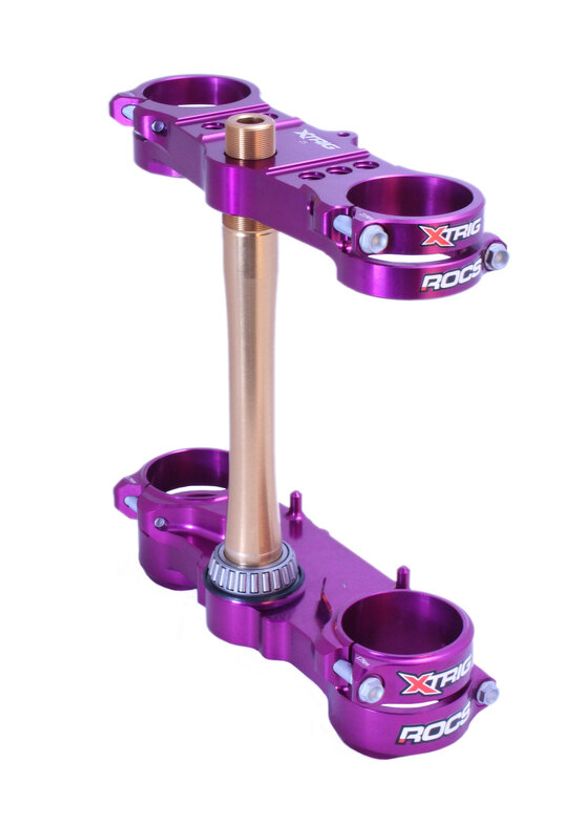 Tés de fourche Xtrig ROCS Tech - violetRef : XT00047A / 1127010