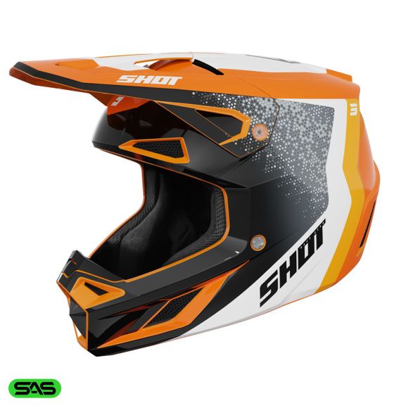 Cross Shot Speed Hybrid 2025 - Orange helmetRef: SO3028
