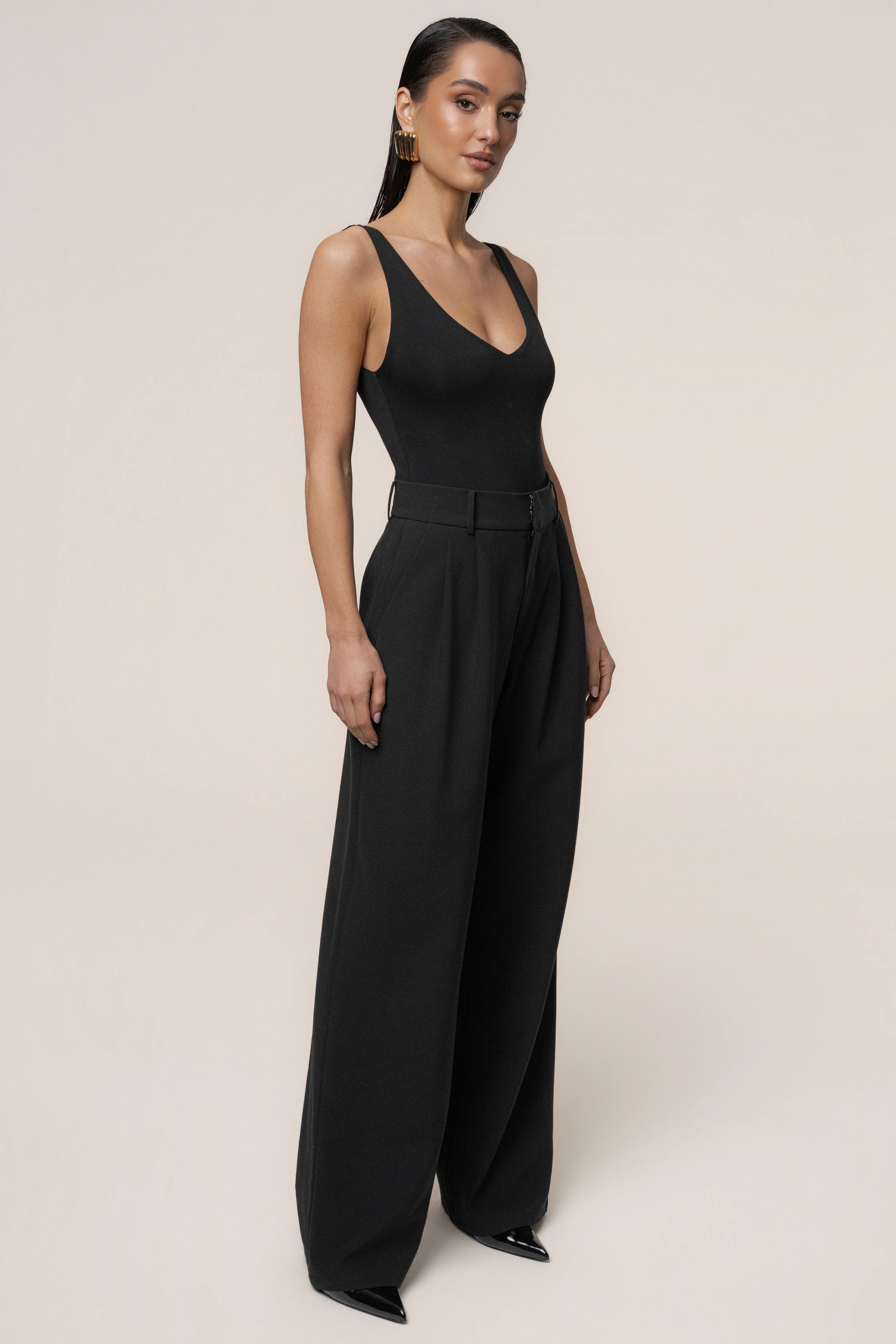 Black Core Standard Pant