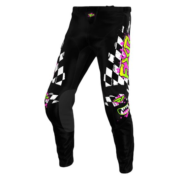 FXR CLUTCH MX 25 CHILDREN'S 2025 cross pants - Black / WhiteRef: FXR0885