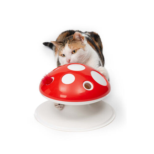 Catit Senses 2.0 Mushroom Cat Toy - 24 x 24 x 15.5 cm