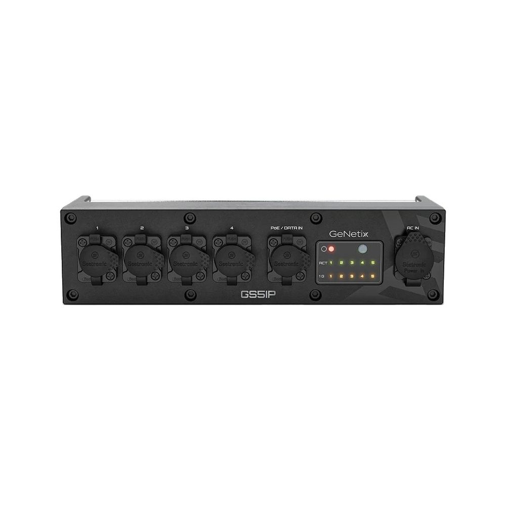 ChamSys GeNetix GS5IP 5 Port NW Switch – Thomann Ireland