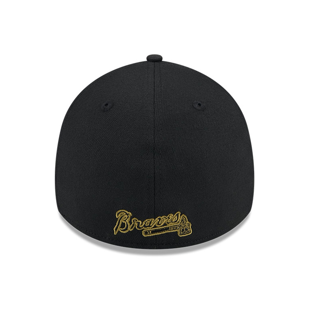 Atlanta Braves 2024 MLB Armed Forces New Era 39THIRTY Flex Cap Black