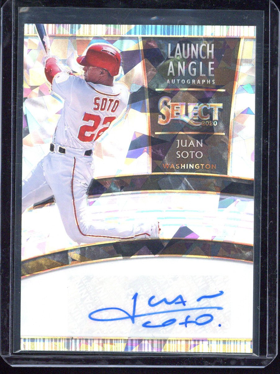 2020 Panini Select Baseball Juan Soto Autograph /25