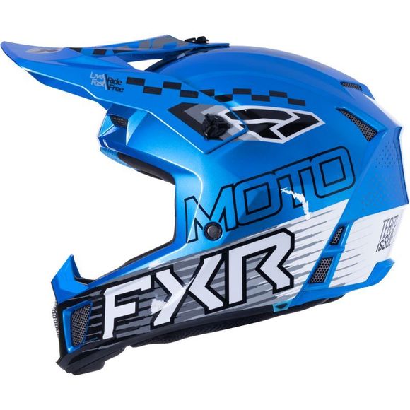 Casque cross FXR CLUTCH RACE DIV 2026 - BleuRef : FXR1762