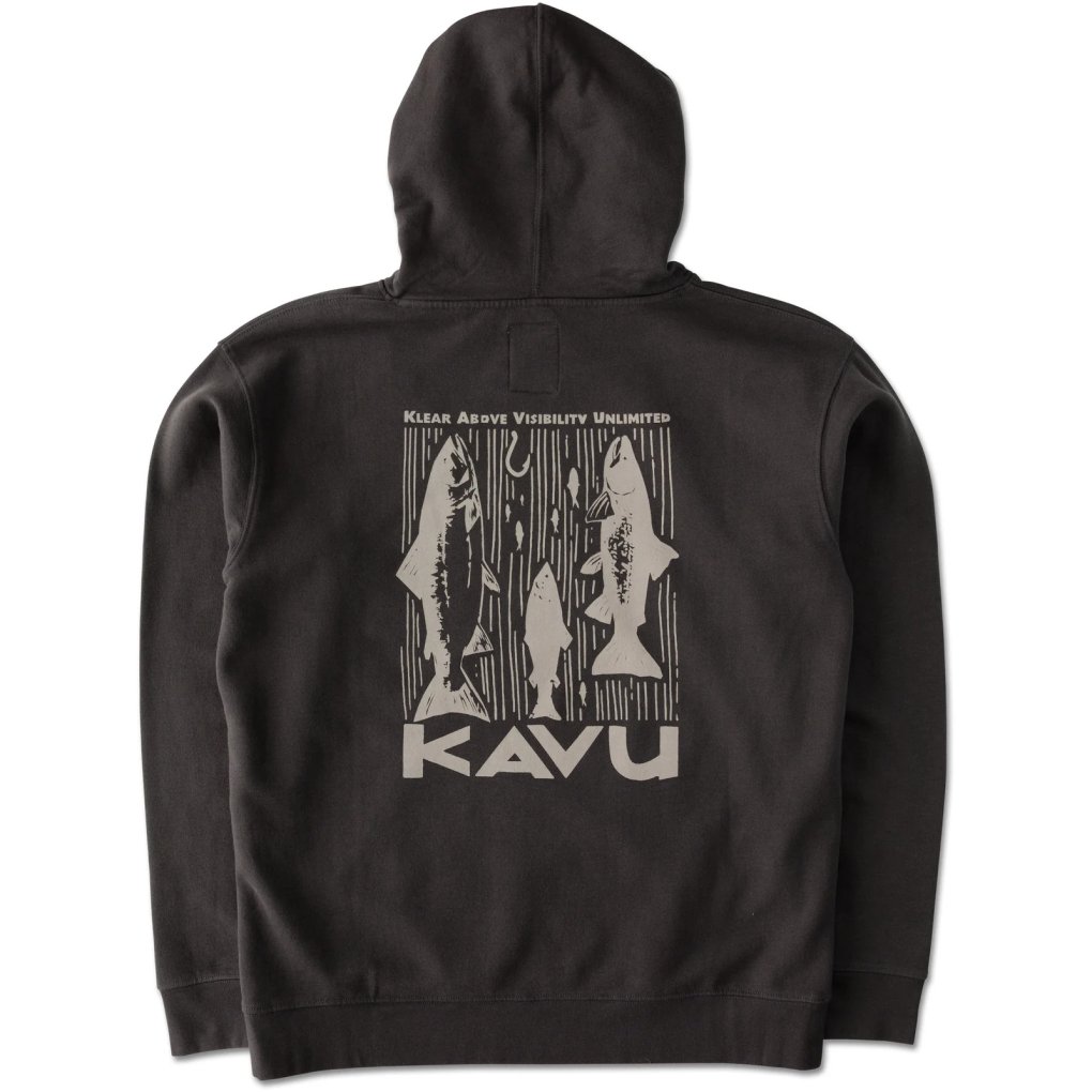 KAVU Core Hoodie - Carbon Black