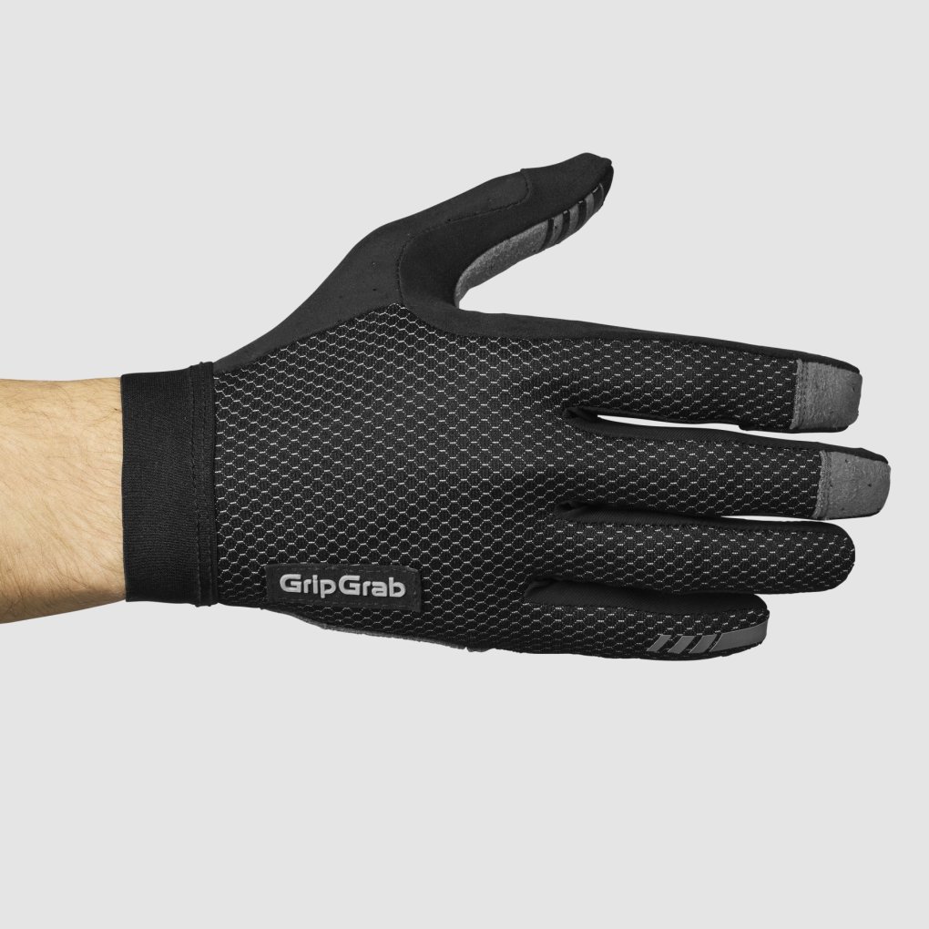GripGrab Vertical 2 InsideGrip™ Full Finger Gloves - Black