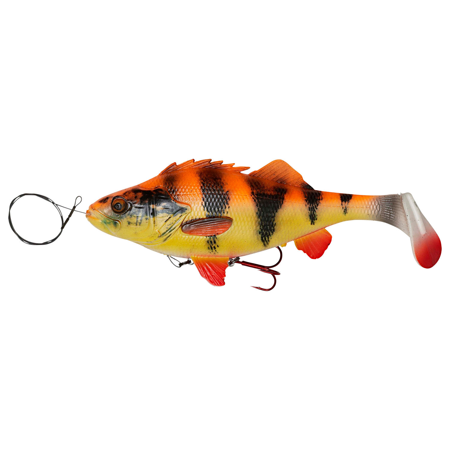 Savage Gear Shad 4D Perch (Albino)