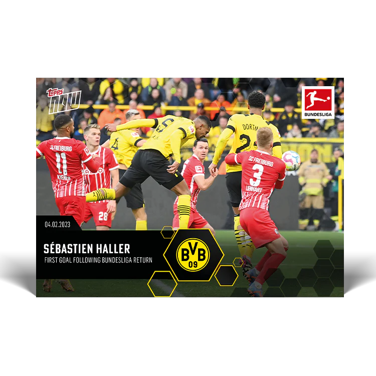 Topps UK - First goal following Bundesliga return - Bundesliga TOPPS NOW® Card #127