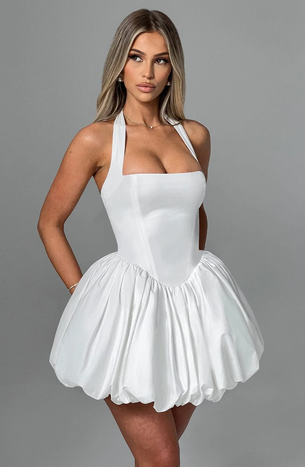 Maricia Mini Dress - Ivory