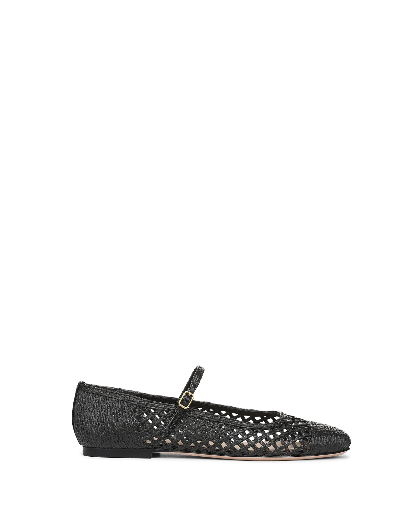 Ellie Raffia Flat
