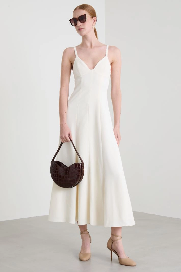 Loose fit dress - IVORY