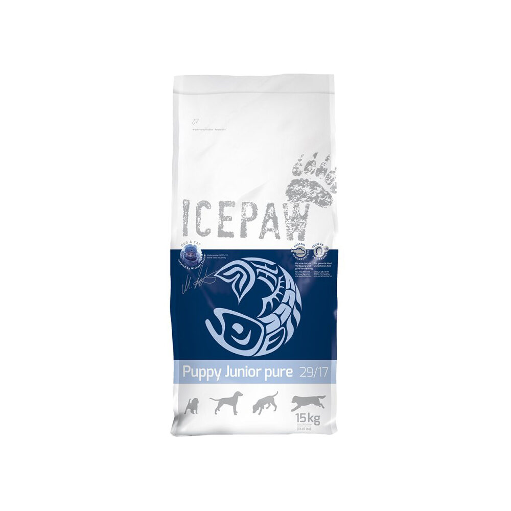 ICEPAW Puppy Junior Pure - Haring & Rijst - 14 kg