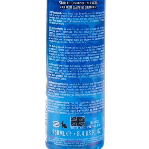 Helmet & Visor Cleaner Muc-Off helmet cleaner 250mlRef: MUC0037 / 37040127