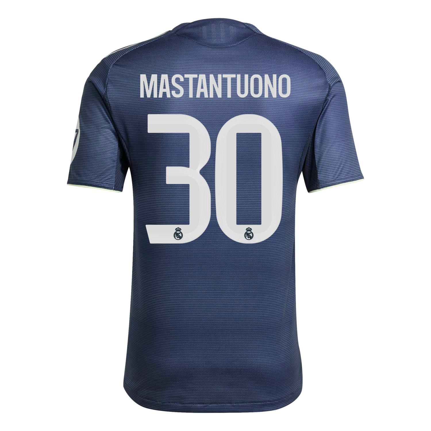 Mens Away Authentic Shirt 25/26 Navy