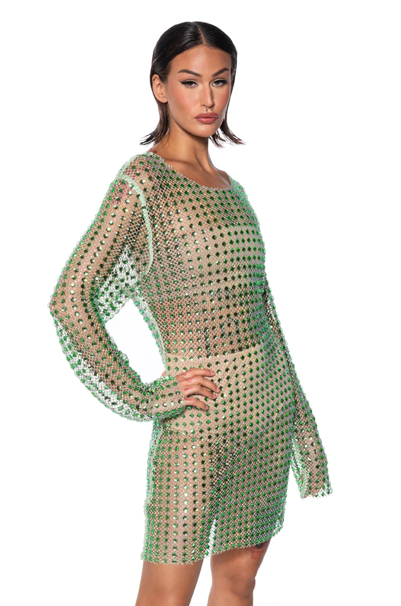 Emerald City Mini Dress
