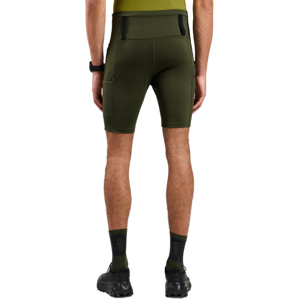 Odlo X-Alp Cargo Trail Running Short Tights Men - deep depths
