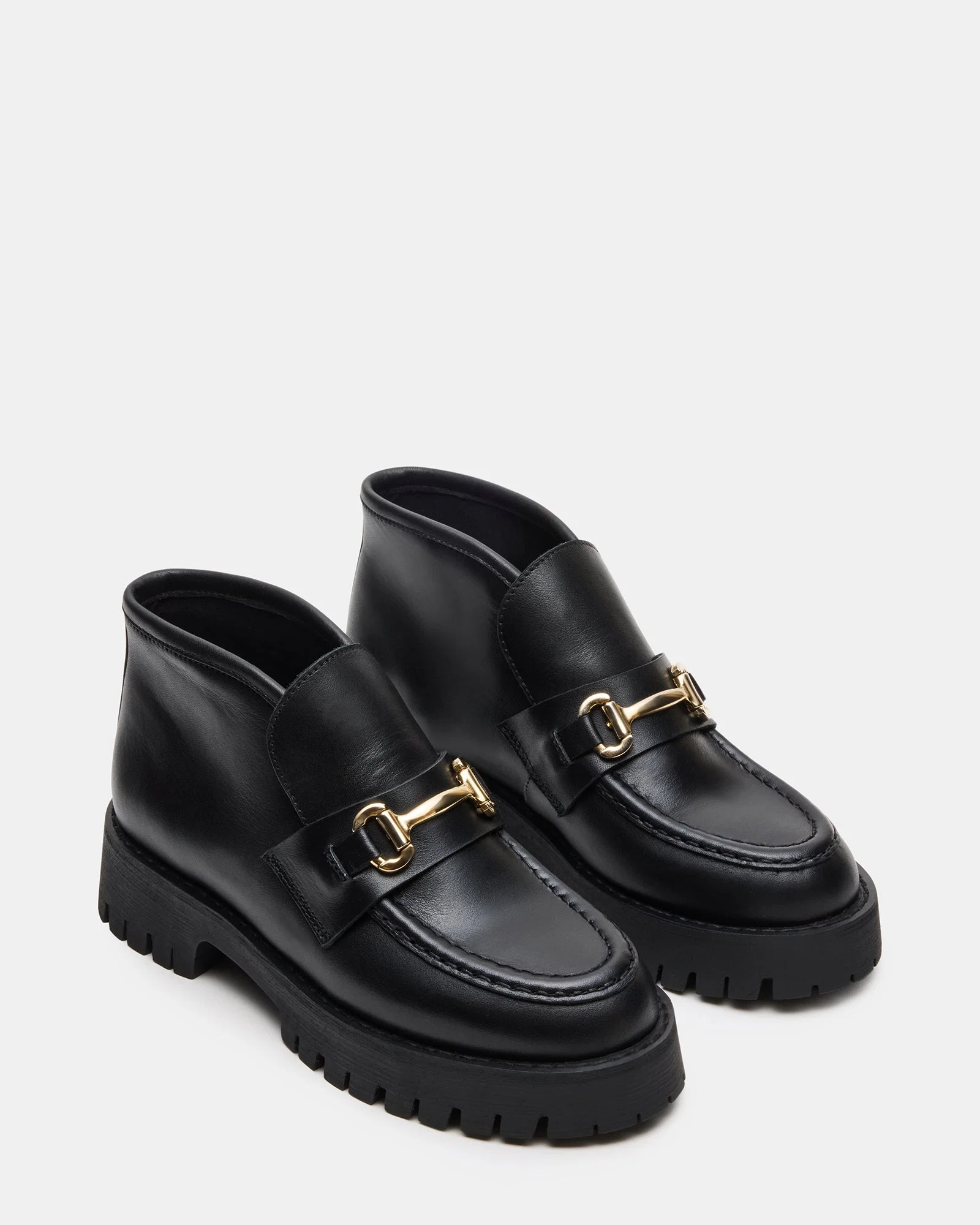 Leon Black Leather