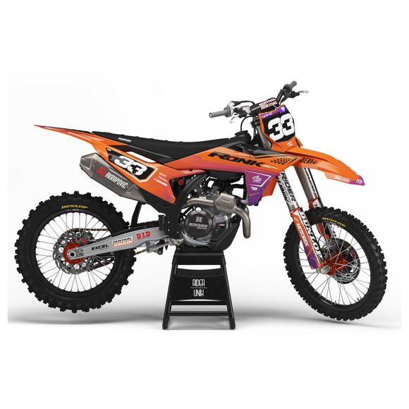 RiderUnik TALK Graphic Kit - OrangeKTM 250 250 SX-F - 2015Ref: Ru1890 / Kt-Talk-45